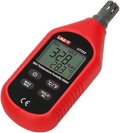 UT333 Mini Digital Air Temperature and Humidity Meter-,