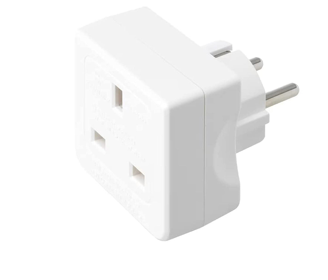 I-K-E-A KOPPLA European travel plug, ground/white