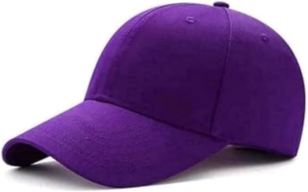 Solid Cap Men Women's Street Hip-hop Visors Literature Curved Brim Adjustable Sun Protection Hat Four Seasons