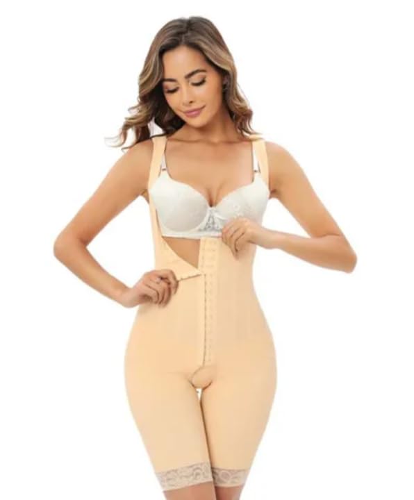 VIOLA Beige Full Body Medical Corset Shaping Body Shaper Post-Cosmetic Surgery Multiple Sizes Medium to 4XL