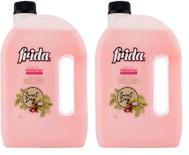 Frida Sweet Day Bath and Shower Gel - 3 Liters (Pack of 2)