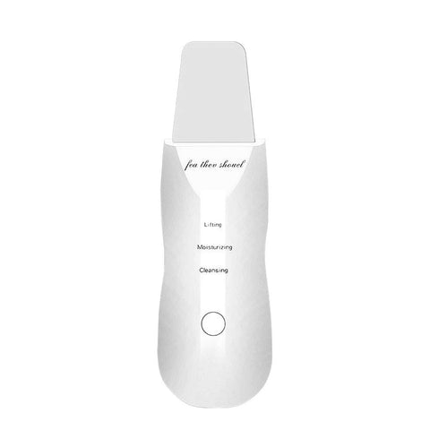 ikayaa Vibrate Deep Face Cleaning Device Skin Scrubber Dirt Blackhead Remover Reduce Wrinkles Face Lifting Peeling Tool