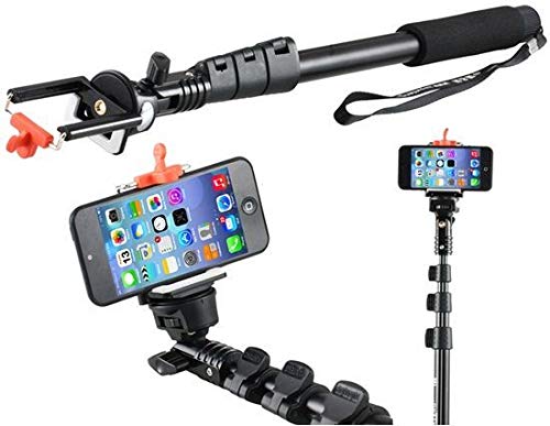 Universal Selfie Monopod with Shutter for Smartphones