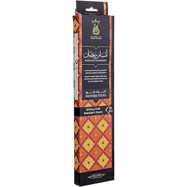Incense Sticks 10 Sticks Super Quality (Ansam Ramadan)