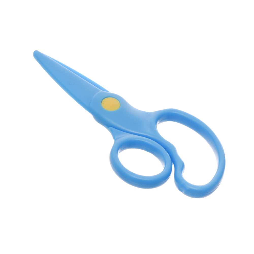Elmaayergy S-697 Small Plastic Scissors With Durable Material, Suitable For School And Home