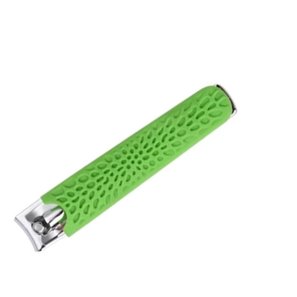 Nail Cutter 1 Pc – Stainless Steel Clippers for Fingernail with Sharp Blades & Plastic Grip for Men & Women, Professional Nail Cutter for Precise Trimming & Grooming (Green)