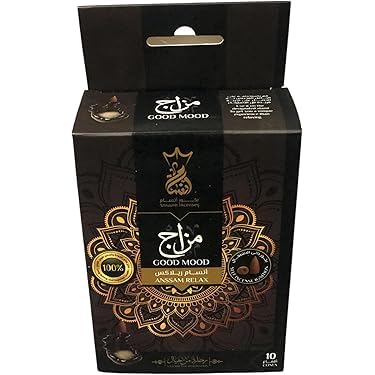 Ansam Relax Incense - New - High Quality Smart Incense (Pyramid, Mood)