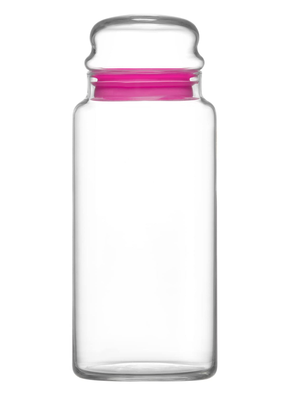 LAV SERA Glass Storage Jars / 2 Pcs / 1400 cc - 47.25 Oz/Elegant design, Trusted Brand, Attractive shape
