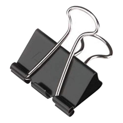 Binder Clips 15mm 30 sheets Capacity Pack of 12