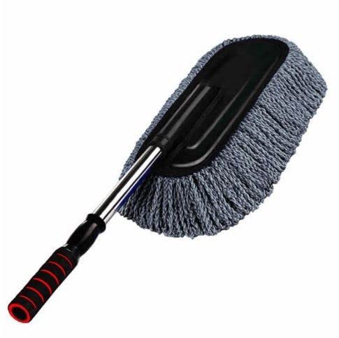 Microfiber Car Dash Duster Car Interior Exterior Detailing Brush With Sponge Handle (Gray) amazom953149_ with two years guarantee of satisfaction and quality