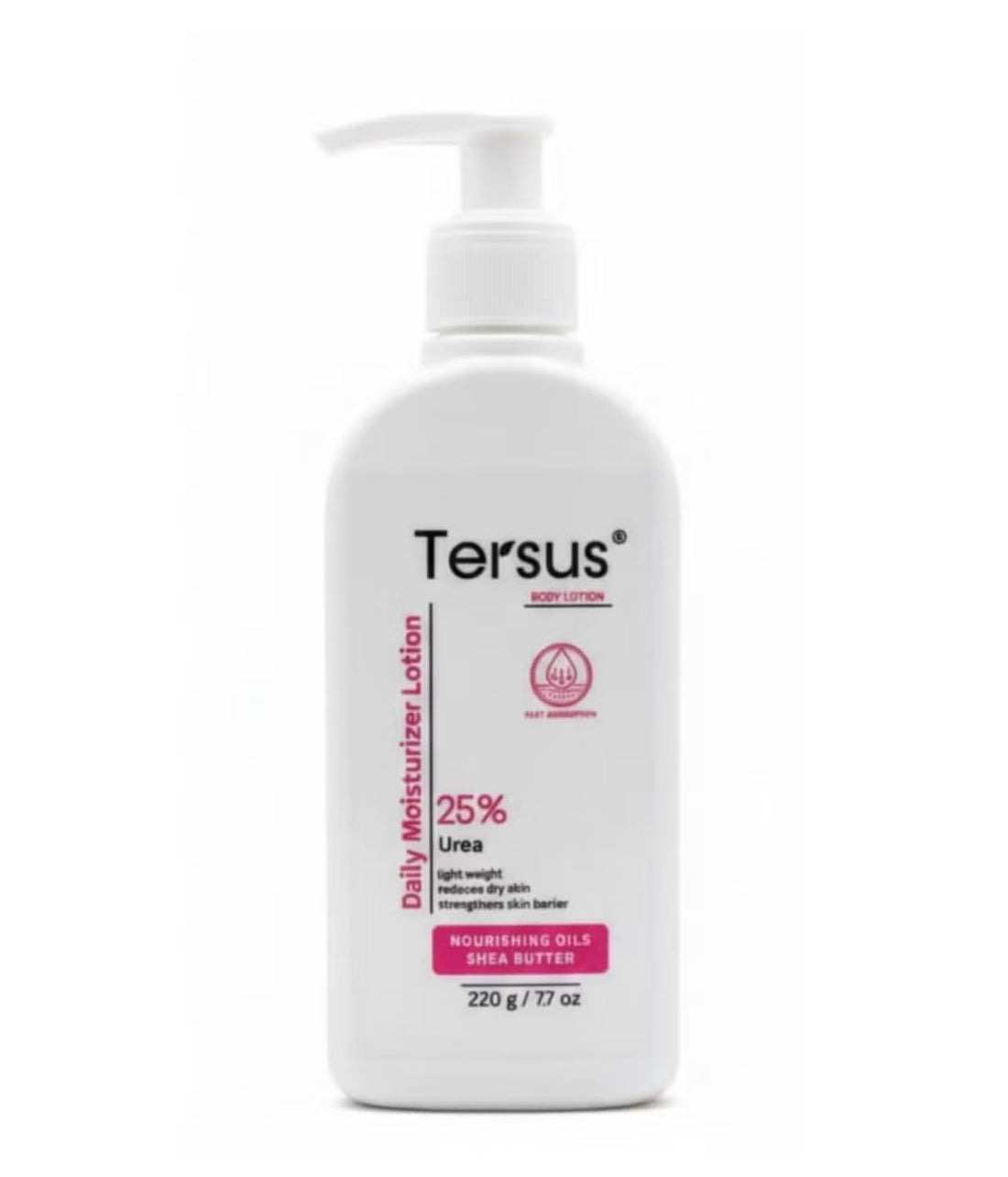 Tersus® Daily Moisturiser Body Lotion with 25% Urea, Nourishing Oils and Shea Butter, 220 g