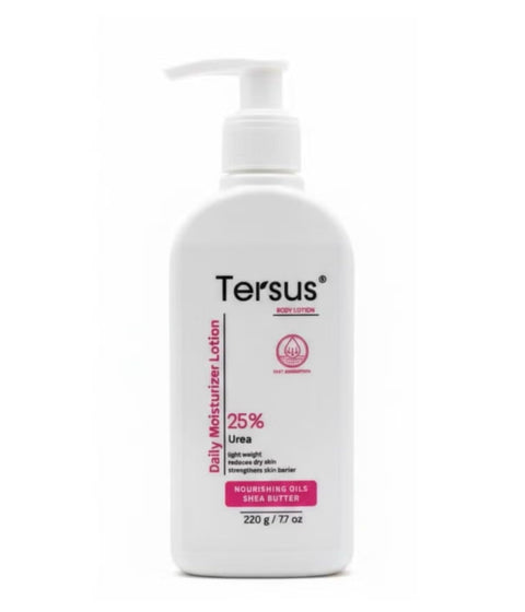 Tersus® Daily Moisturiser Body Lotion with 25% Urea, Nourishing Oils and Shea Butter, 220 g