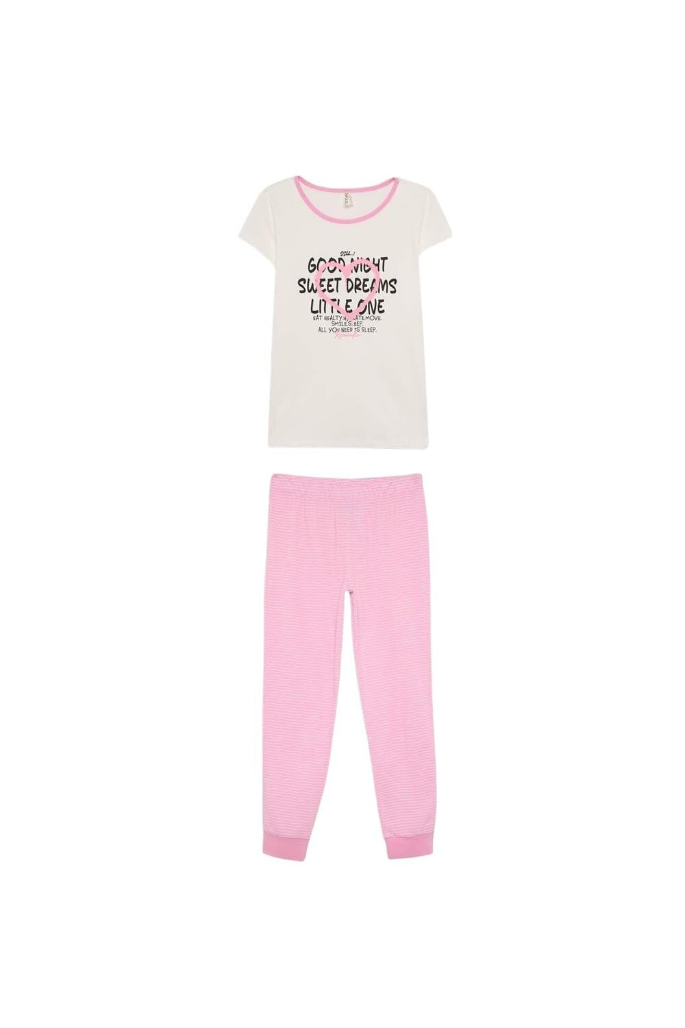 DeFacto Girls Special Collection Regular Fit Long Sleeve Homewear Knitted Pyjamas Pyjamas (pack of 1)