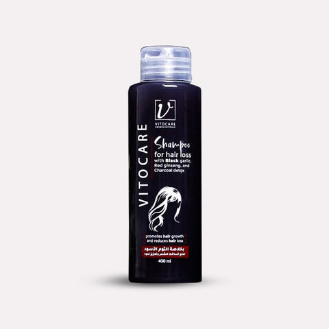 Sulfate-Free Shampoo with Black Garlic and Activated Charcoal