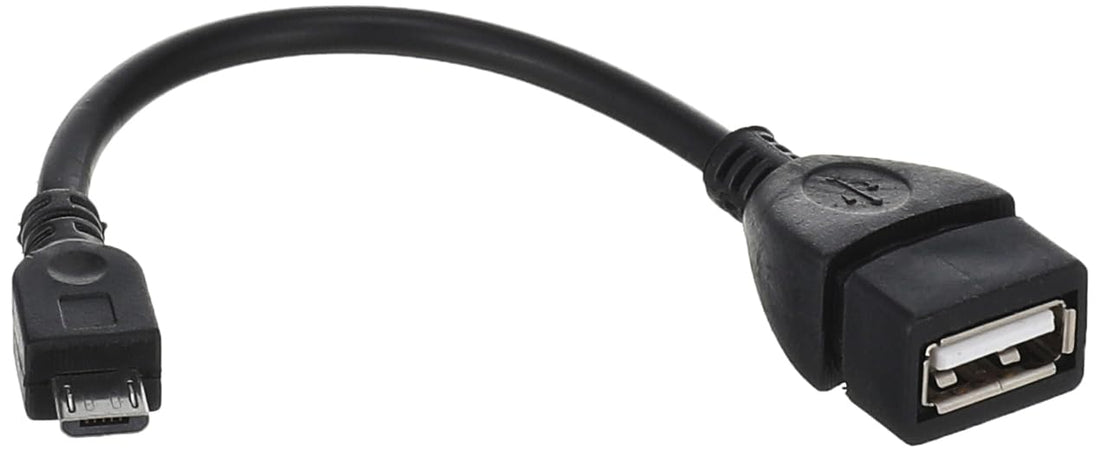 2B Mobile Cable, OTG Converter from Micro USB 5 Pin to USB a Female 10CM