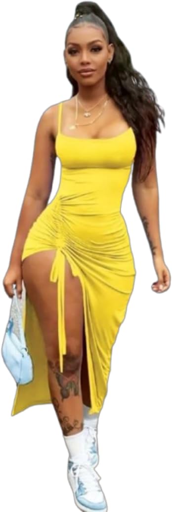 Yellow Lingerie Trend Dress