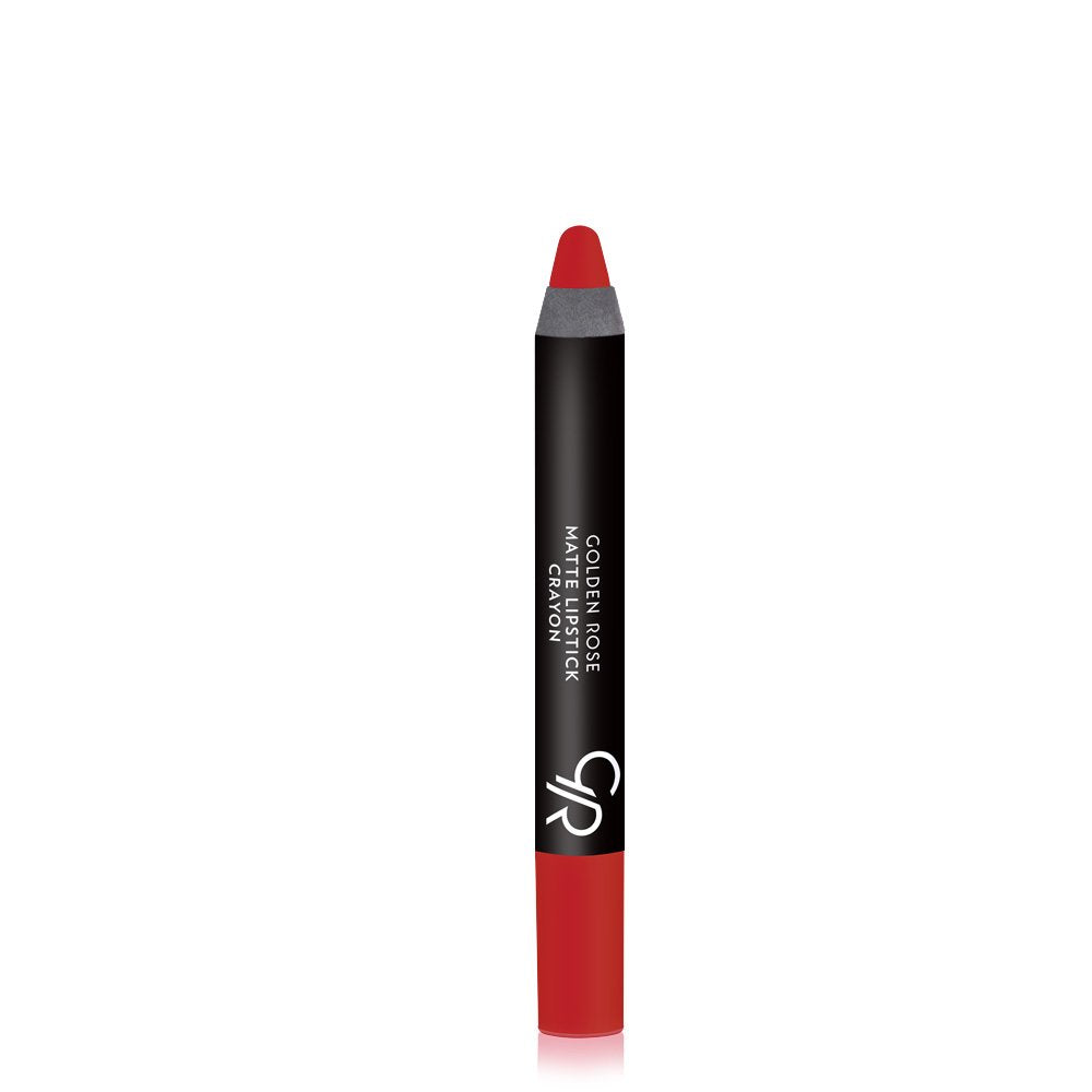 Golden Rose Matte Lipstick Crayon #07 Fire Brick Red II