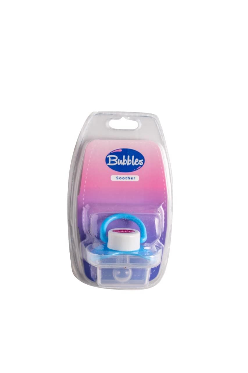 Bubbles pacifier blue