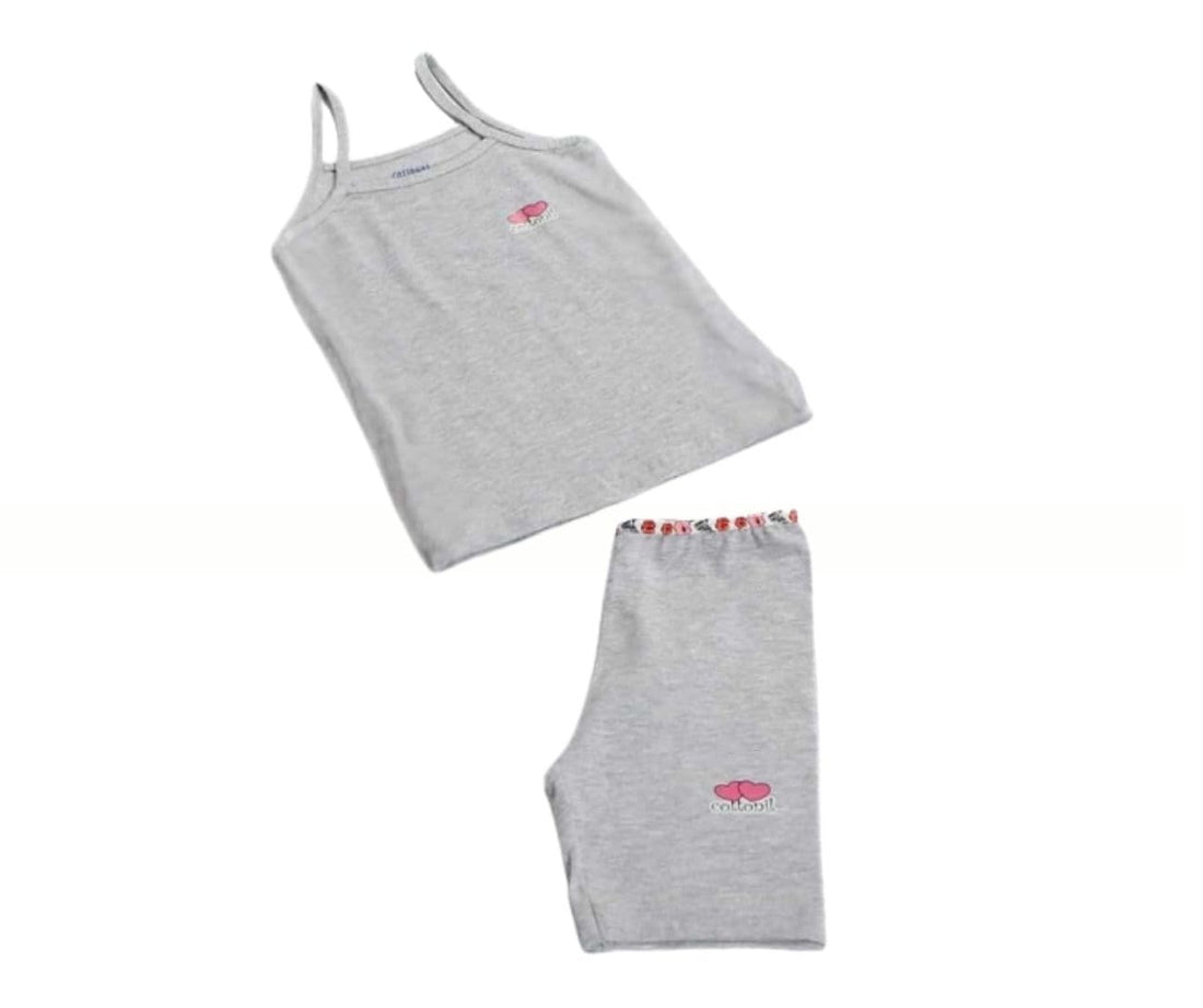 Cottonil Girls Cottonil Heart Underwear Set For Girls Short Cottonil Heart Underwear Set For Girls Short (pack of 1)