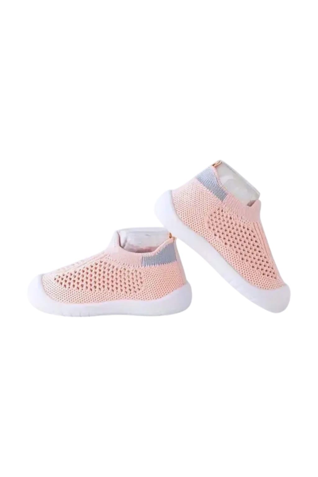 Baby Shoes Toddler First Walking Sneakers for Boys & Girls–Soft Sole Non-Slip Infant – Lightweight Mesh Knit Crib Shoes size (1.5-2 years)(13.5cm)