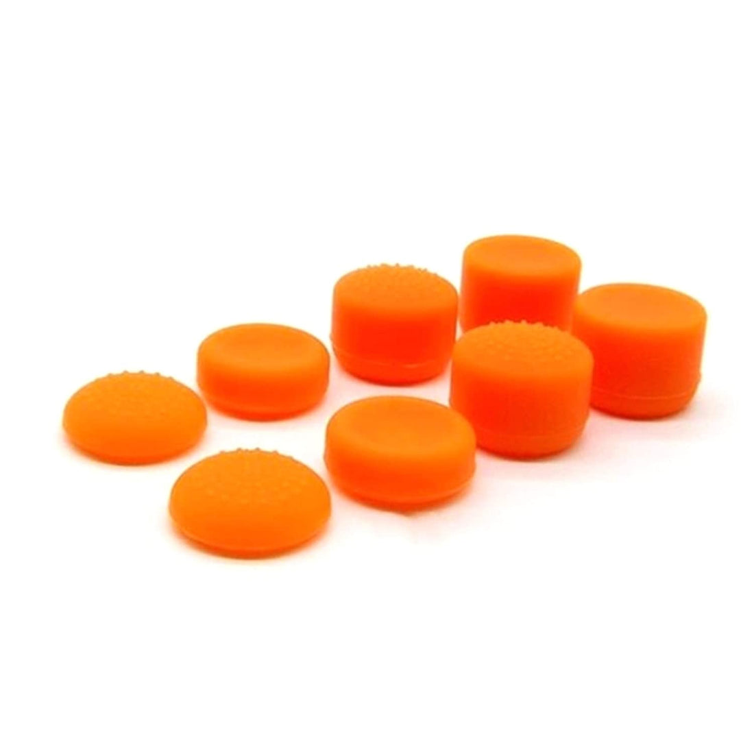 8pcs Joystick Grip for Ps5 Ps4 Controller, Silicone Thumb Grips Caps Cover Analog Stick for Playstation 5, Playstation 4 Controller, Xbox 360, Xbox One Controller (I 8pcs Orange)