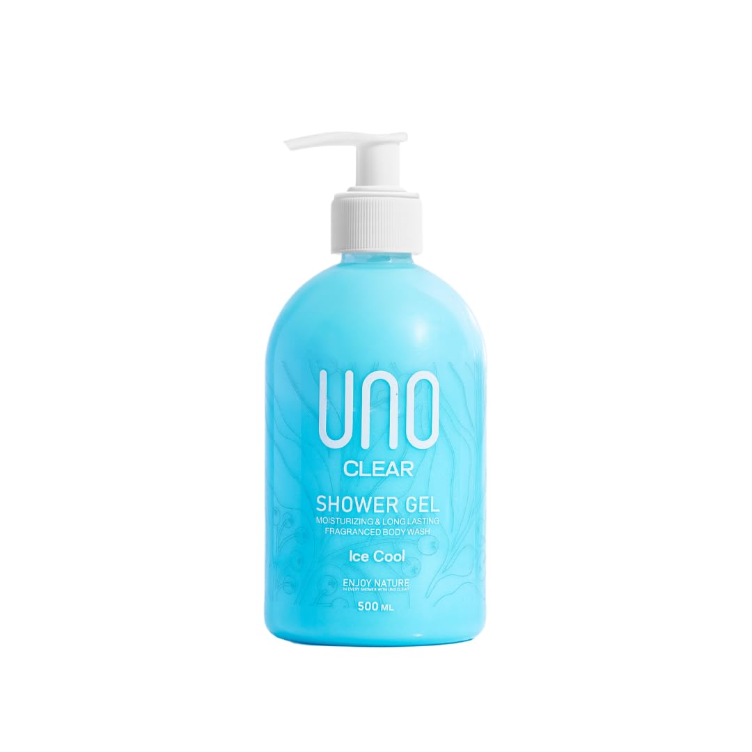 UNO Clear Creamy Shower Gel With The Scent Of Ice Cool - 500 ml