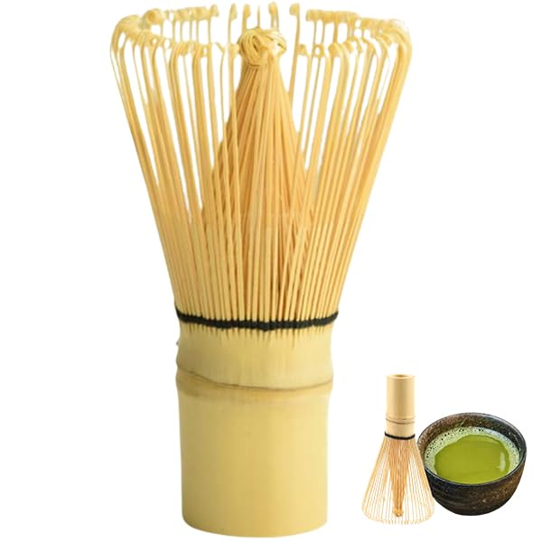 Traditional Bamboo Matcha Tea Whisk, Green Tea Chasen