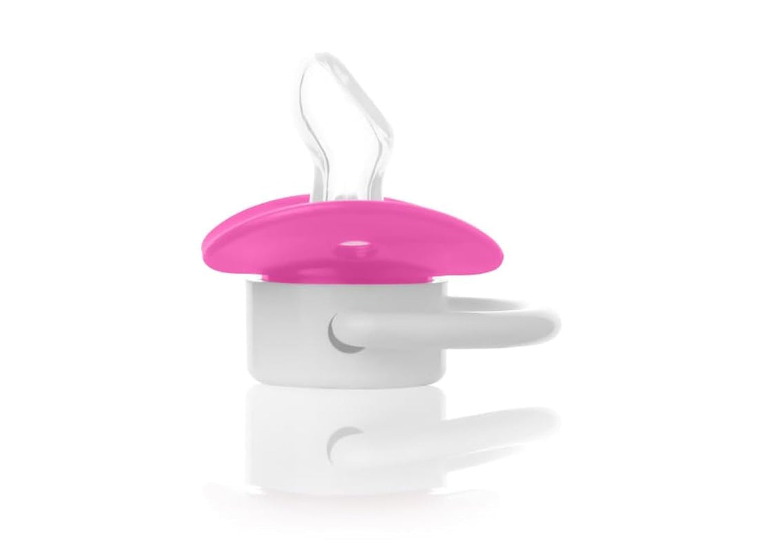 Bubbles Tatinah, pacifier, beveled soother for children, boys and girls, starting from +3 months, different colors and shapes, free BBA (Rose)