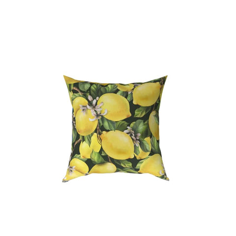 ART MOOD HOME Premium Cushion Cover - Luxurious, Soft, and Water-Repellent Throw Pillow Cover with an Elegant Design, Perfect for Living Room, Bedroom- Durable and Decorative - Lemon