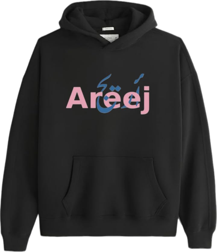Areej Hoodie back Black