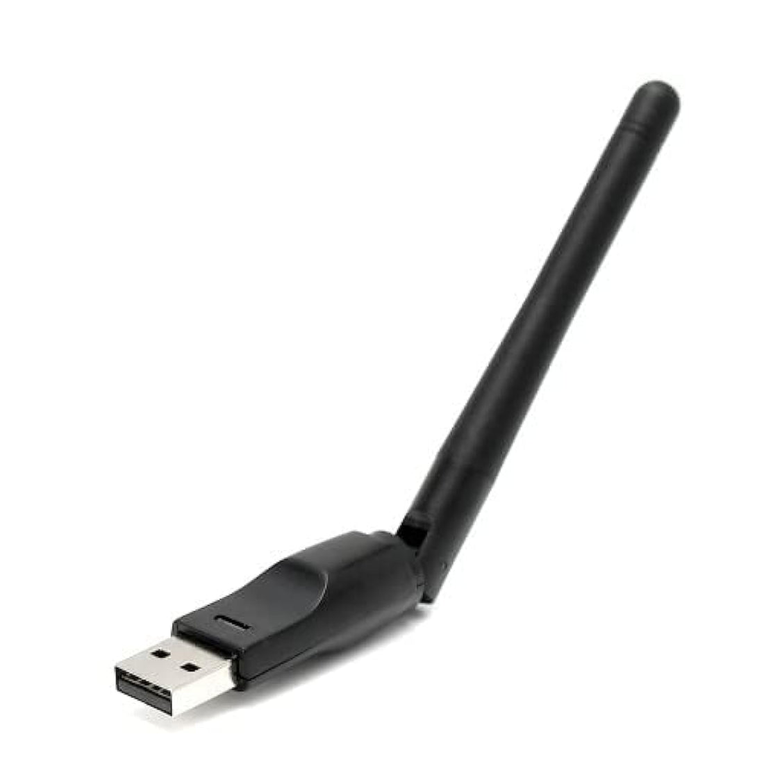 محول شبكة واي فاي بسرعة 300 ميجابت في الثانية بمنفذ USB لاسلكي لشبكة واي فاي وبطاقة لان 802.11 n/g/b مع اريال