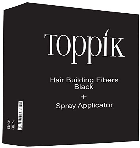 Toppik Hair Fiber Black 27.5g With Applicator