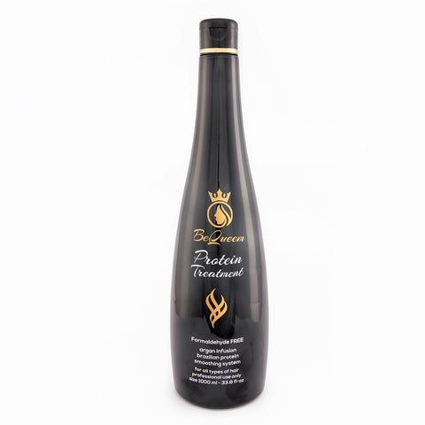 BE QUEEN keratin hair straightening cream 1000ml infused with argan oil for smooth straightening results