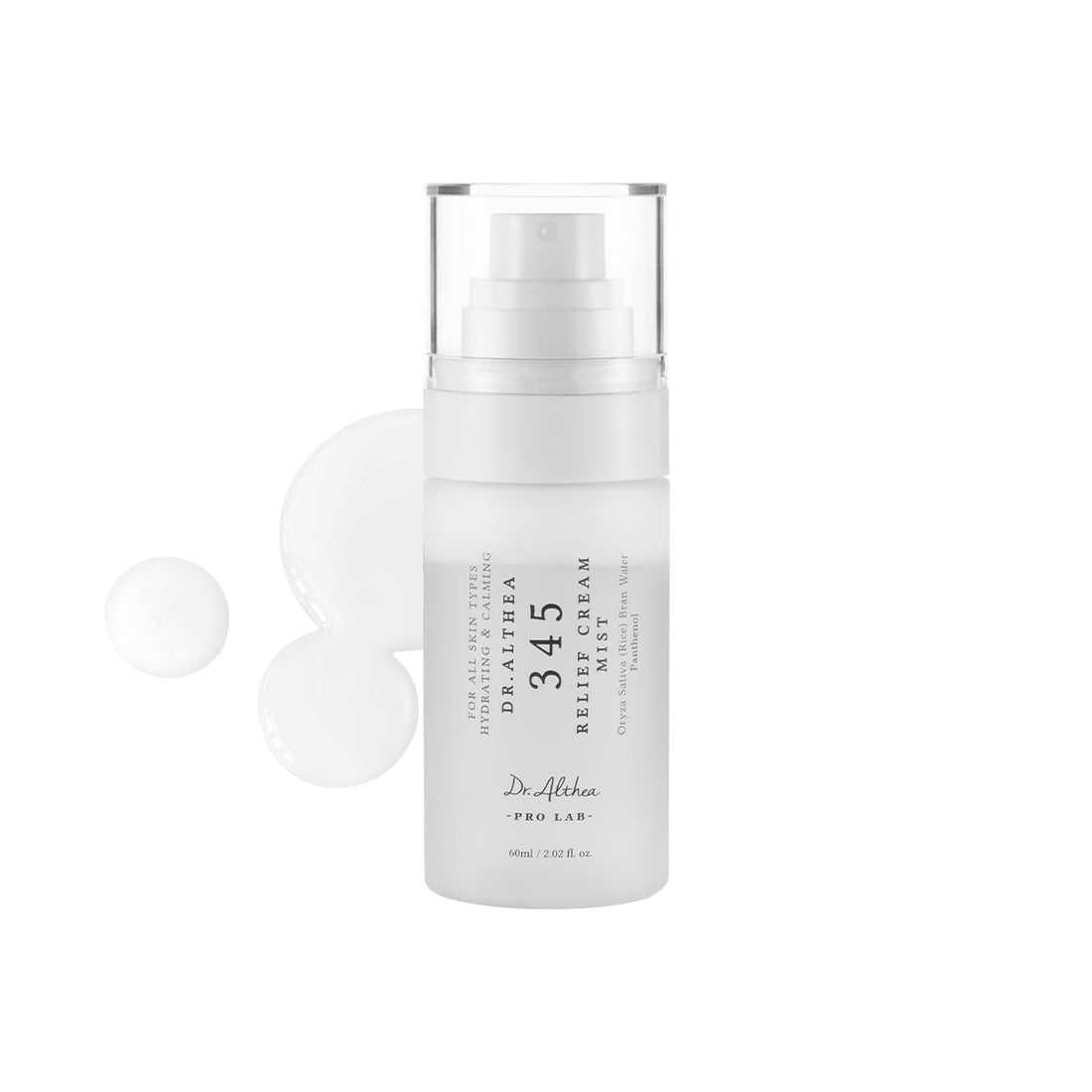 Dr. Elsia 345 Relief Cream Mist, 2.0 fl oz (60 ml)