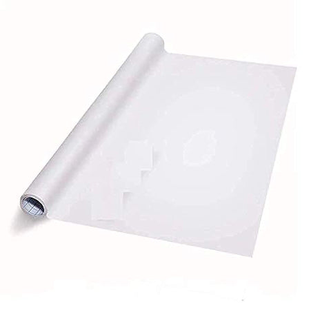 Techblaze PVC Whiteboard Wall Sticker, 45x200cm, Black, Matte Finish, Dry Erase, Removable, Reusable, Eco-Friendly, Long-lasting, Cost-effective