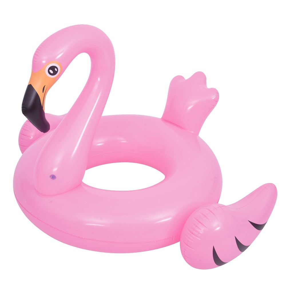 SunClub Inflatable Flamingo Swim Tube, 115 cm Size