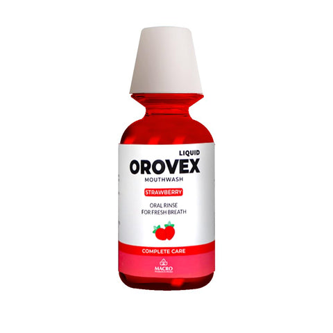 Macro - Orovex Liquid Mouth wash strawberry 250ml