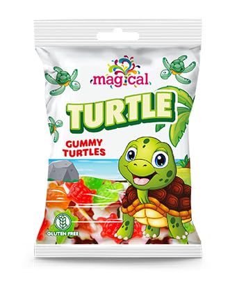 Magical Flavors Turtles Gummy Candy, 80g