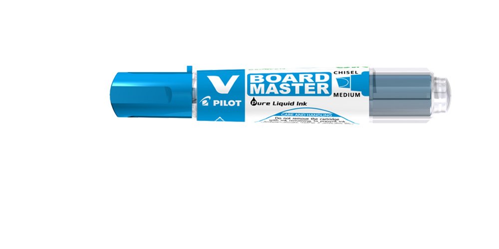 Pilot V Board Master Begreen Chisel Tip Whiteboard Marker Pen Blue