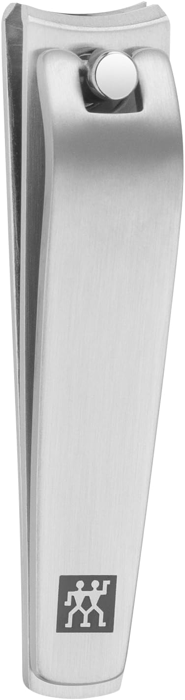 Zwilling Nail Clippers for Fingernails and Toenails, 60mm, Ergonomic, Silver, Stainless Steel