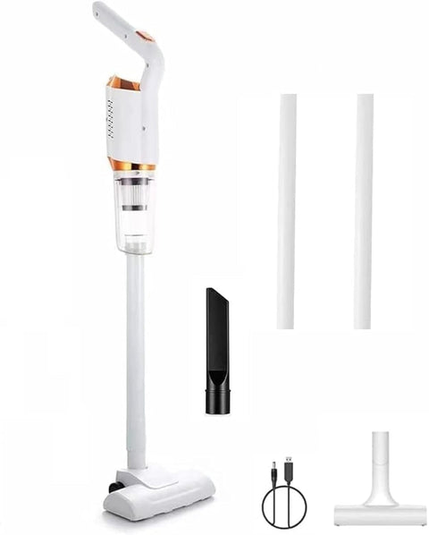 Cordless Portable 4-in-1 Portable Rechargeable Vacuum Cleaner with Filter, Super Strong Suction Vacuum Cleaner for Home Office Car Floor Cleaning