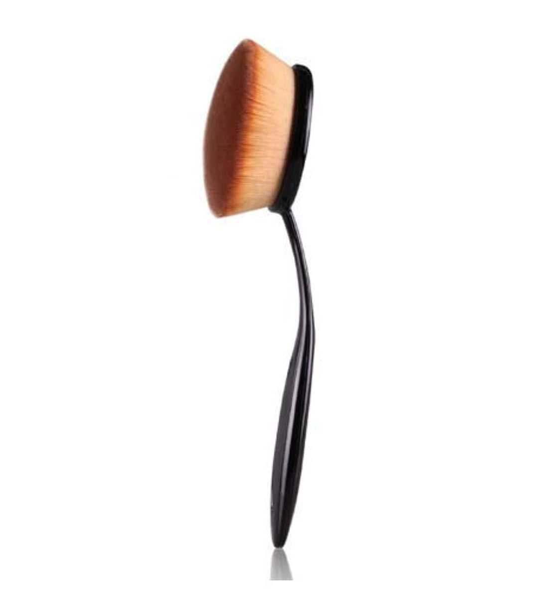 Oval Foundation and Contour Applicator Makeup Brush