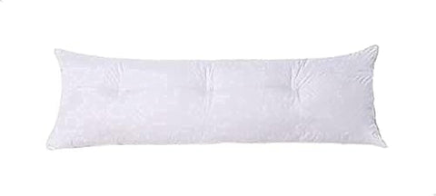 Fiber Long Bed Pillow 120 x 40 cm - White