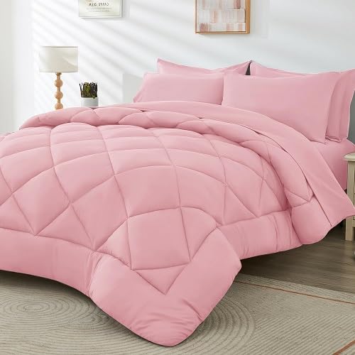 Snooze Tiba, plain winter quilt,220 * 235 cm, Pink