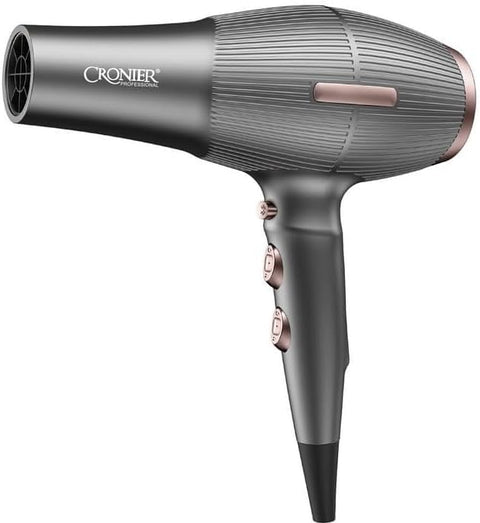 CR-8106 Kronier Pro Professional Hair Dryer – Powerful Hair Dryer for Fast Drying – Professional Styling Accessories – Multiple Heat & Speed Control – for Home & Salon Use