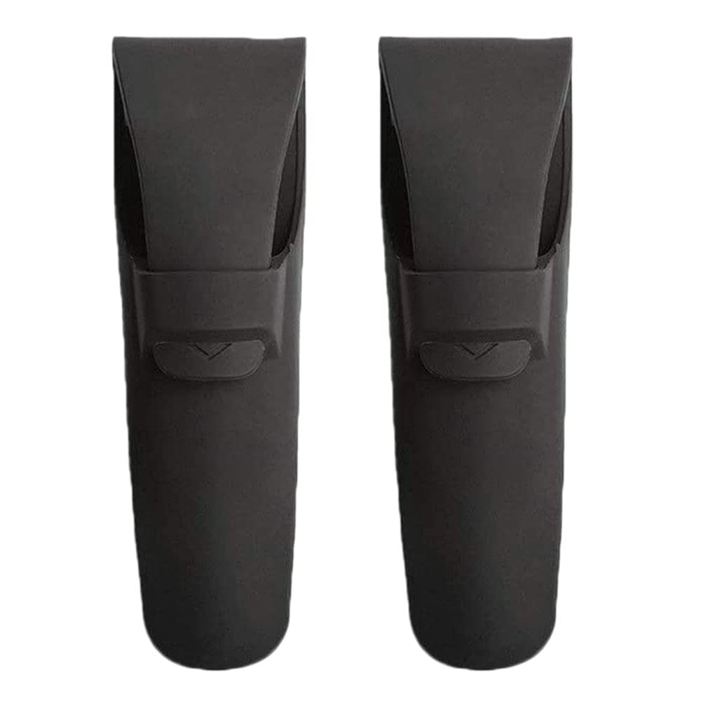 2 Pcs Silicone Razor Case Waterproof Travel Razor Protector Case Portable Soft Shaver Case