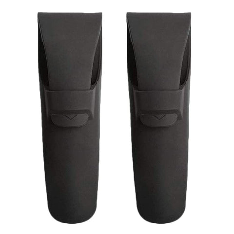 2 Pcs Silicone Razor Case Waterproof Travel Razor Protector Case Portable Soft Shaver Case