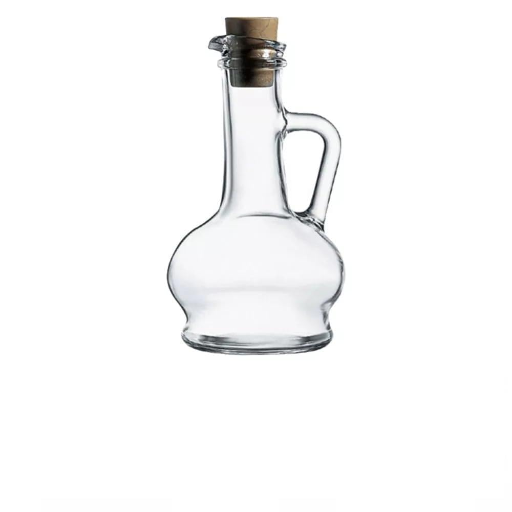Dollar for Improt Generic 260ml Oil Dispenser Bottle - Leakproof Lid - Perfect for Oil and Vinegar - Easy to Use - Elegant Design Glass - 9 Ounces - Kitchen and Table Use - Giftable