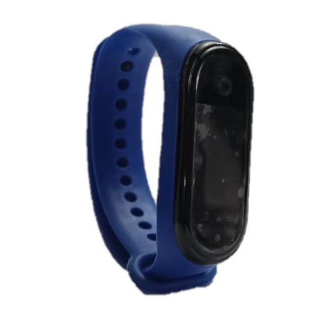 Kids Digital Watch Waterproof LED Display Wrist Watch Birthday Gift 2-12 Years Old (Blue)