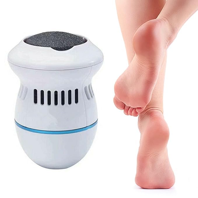 Electric Foot File Callus Remover For Dead Skin Hard Cracked Heels Rechargeable Pedicure Tool Feet Care Smooth Skin Exfoliator Roller Waterproof Grooming Kit